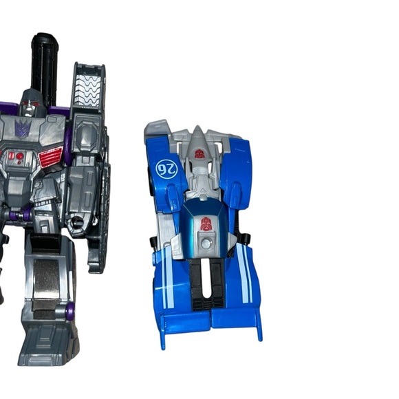 Transformers megatron and One movie Iacon Race car lot - Picture 3 of 4